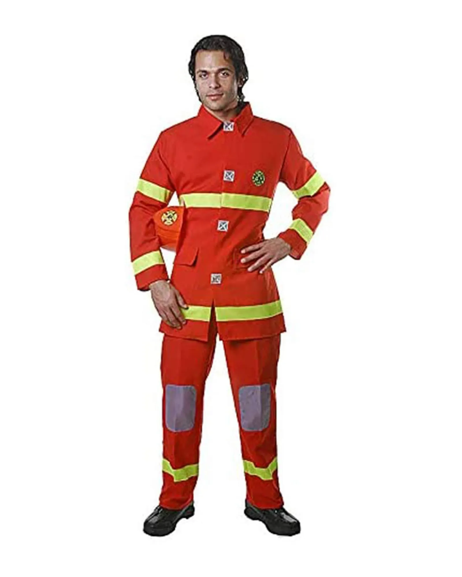 Dress Up America Adult Fire Fighter - Red - Size X-Large