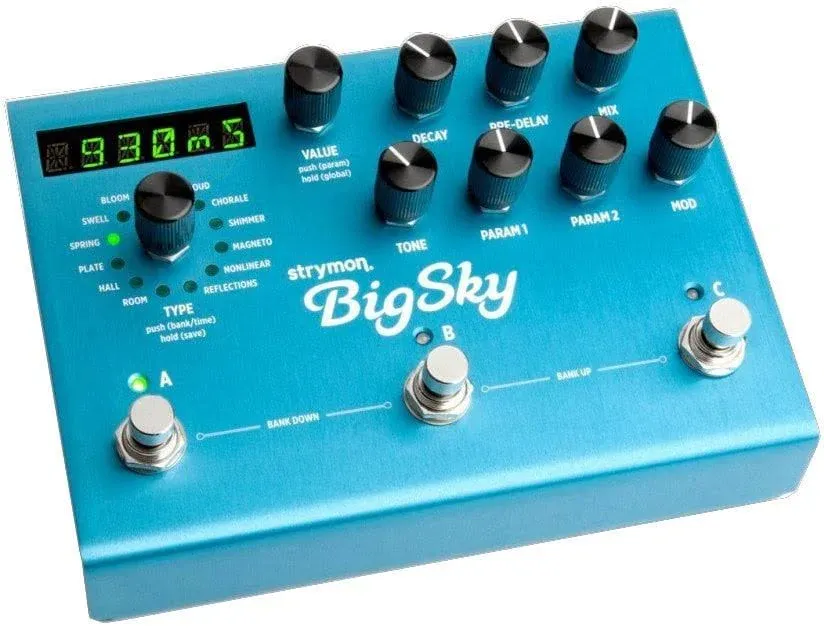 Strymon BigSky Reverb Pedal