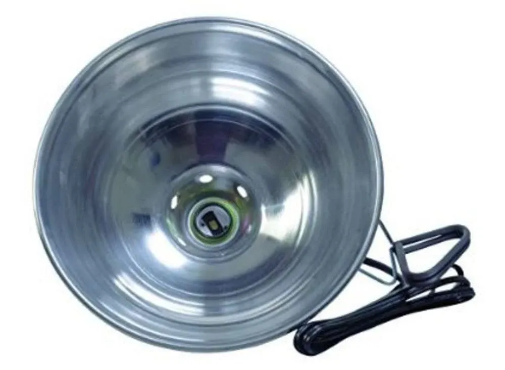 10-Inch Aluminum Reflector Clamp Lamp