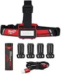 Milwaukee 600 Lumens LED REDLITHIUM USB Low-Profile Hard Hat Headlamp