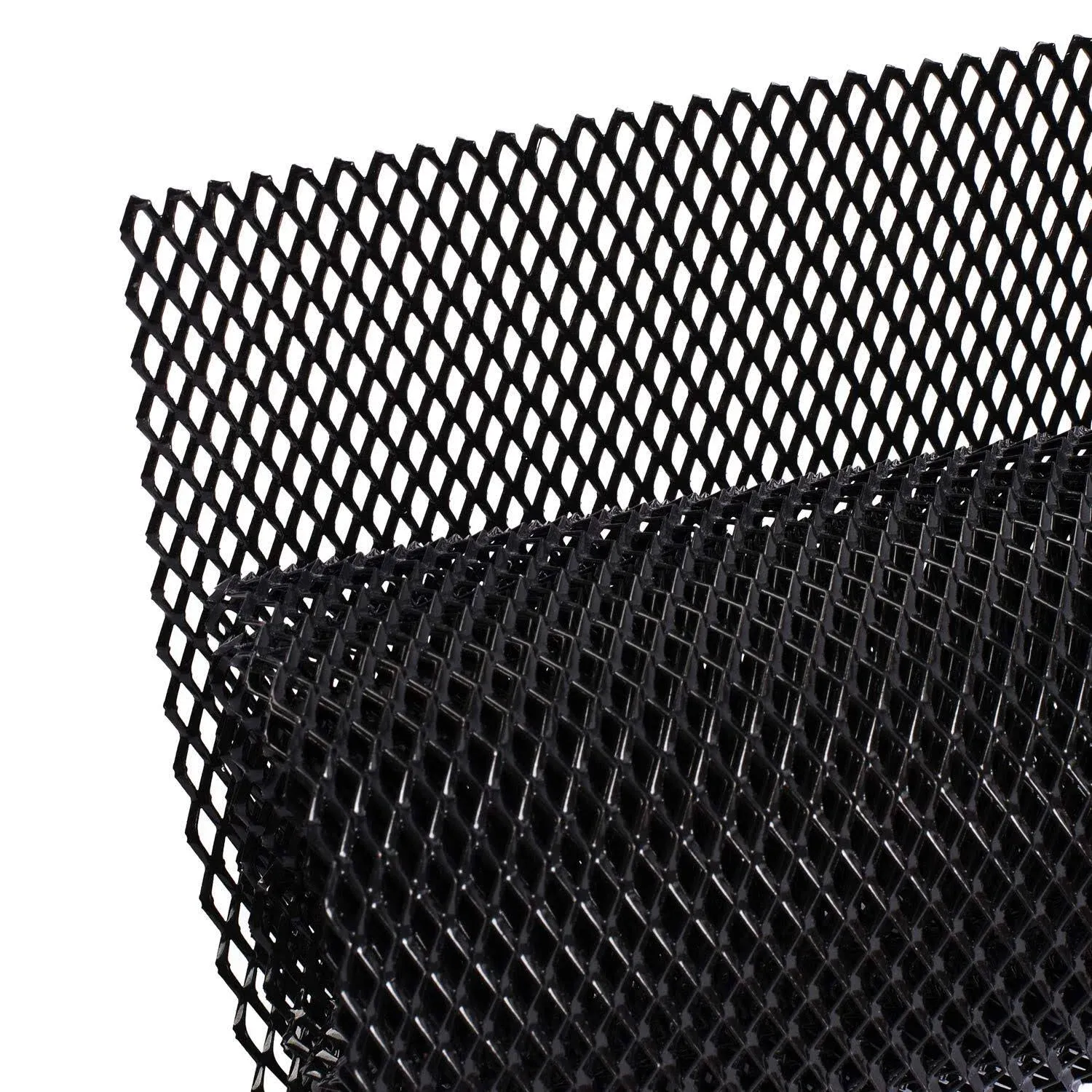 Universal 40&#034;x13&#034; Car Grill Mesh - Aluminum Alloy Automotive Grille Insert Bu...