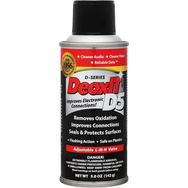 CAIG DeoxIT D5 Contact Cleaner Spray