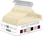 Utopia Home Velvet Hangers