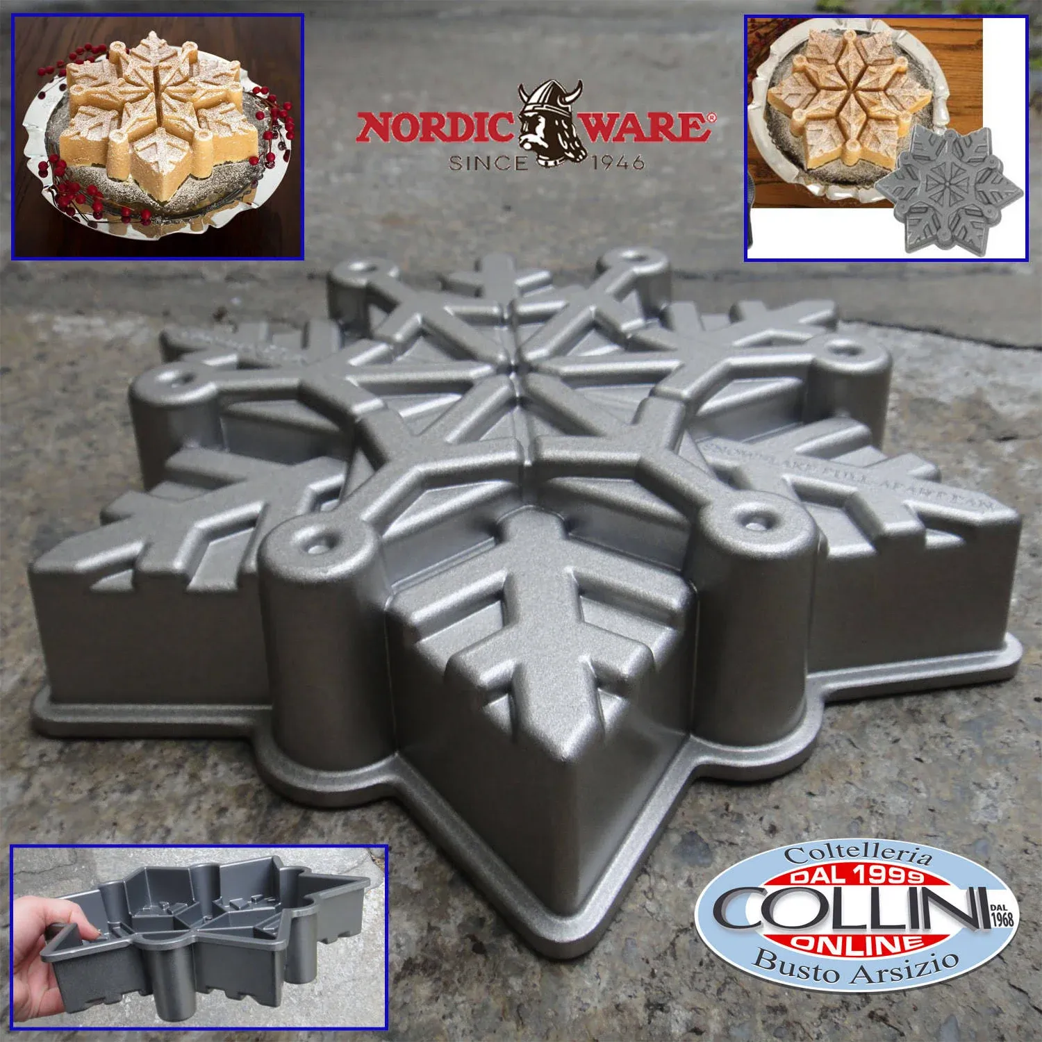 Nordic Ware Snowflake Pan