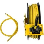 DEWALT 3/8 in. x 50 ft. Single Arm Auto Retracting Air Hose Reel