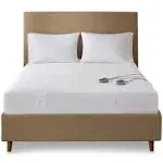 Beautyrest - Cool Touch Heated Mattress Pad - King - White