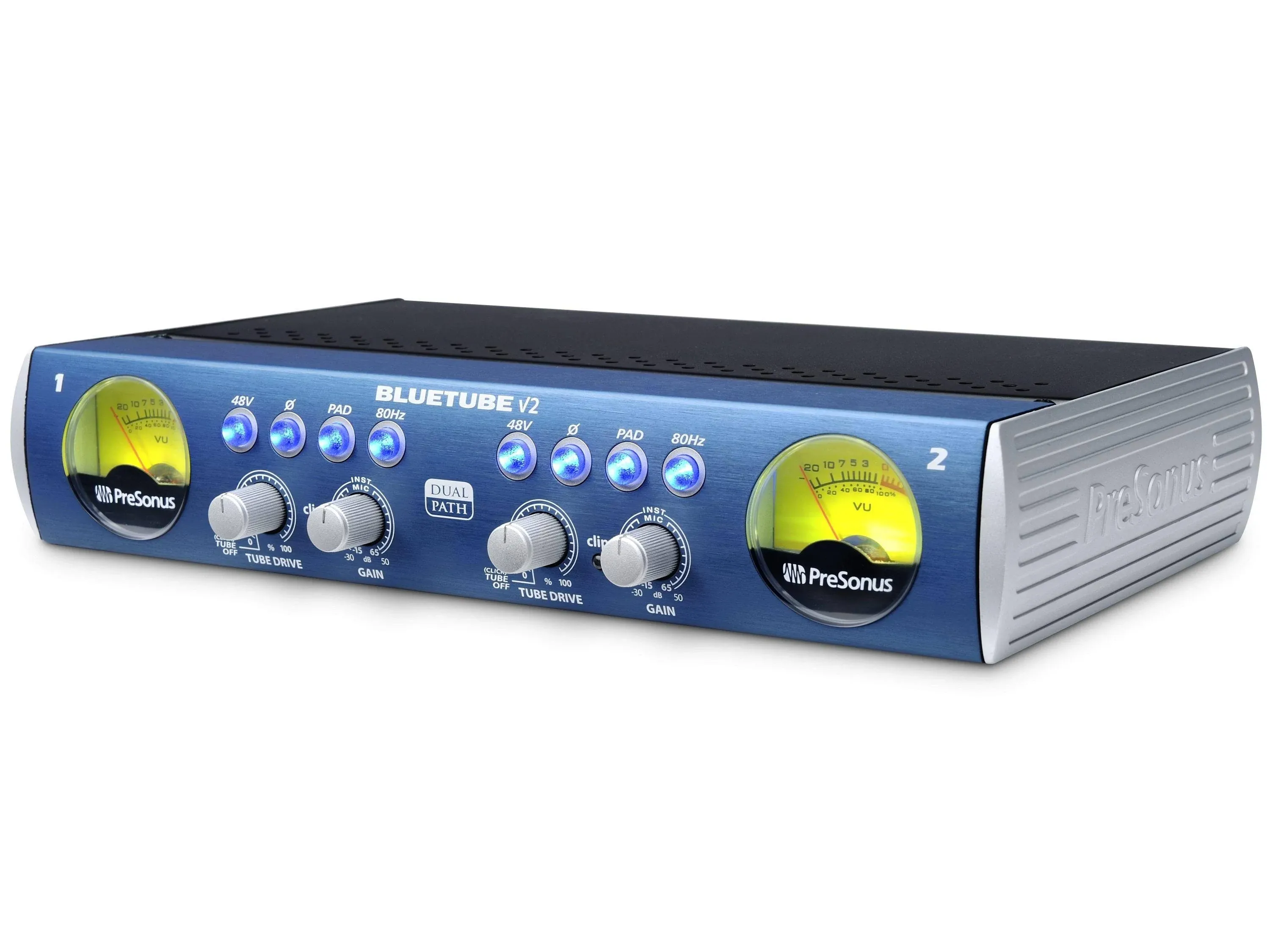 PreSonus BlueTube DP V2 2-Channel Mic / Instrument Tube Preamp