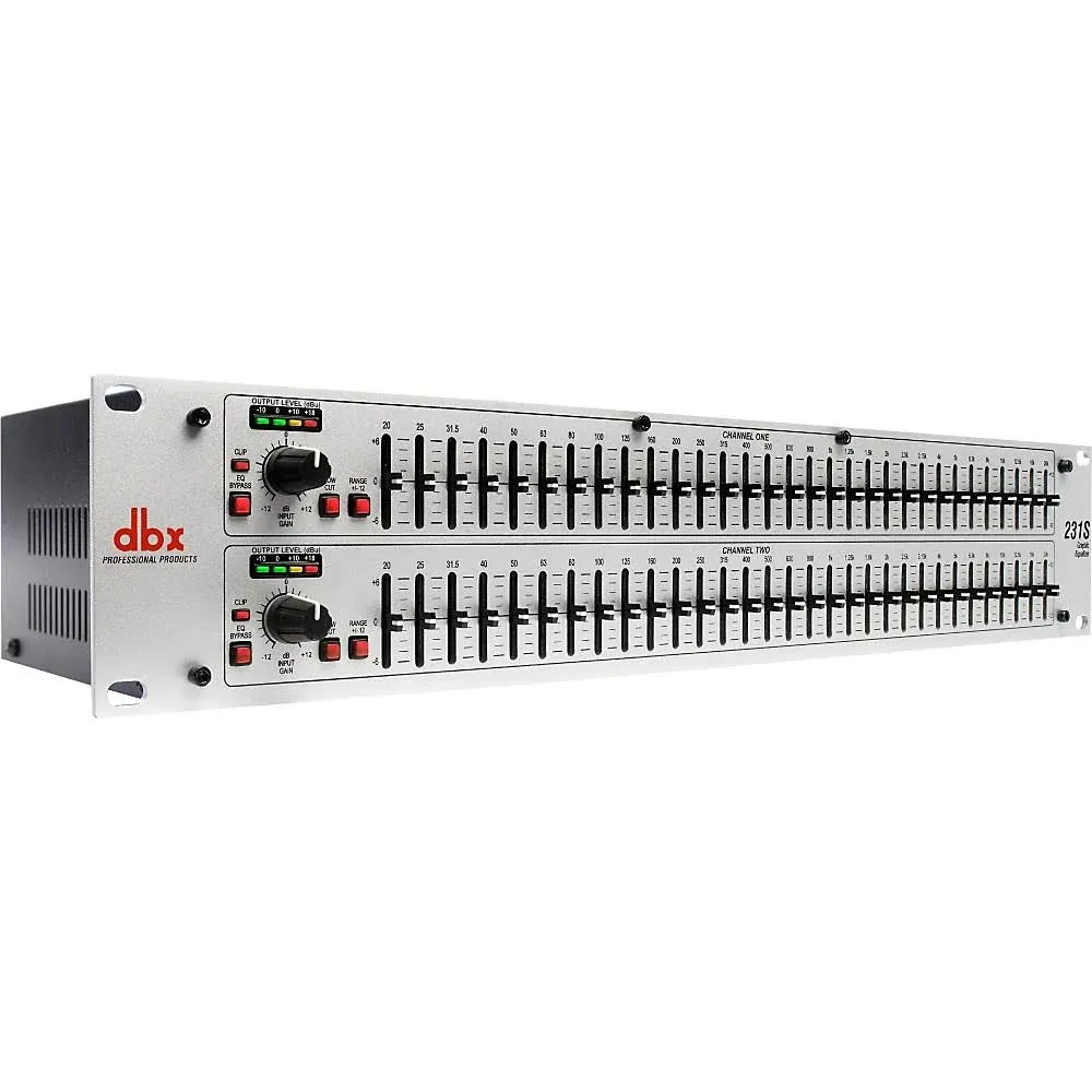 DBX 231s Dual 31-Band Equalizer