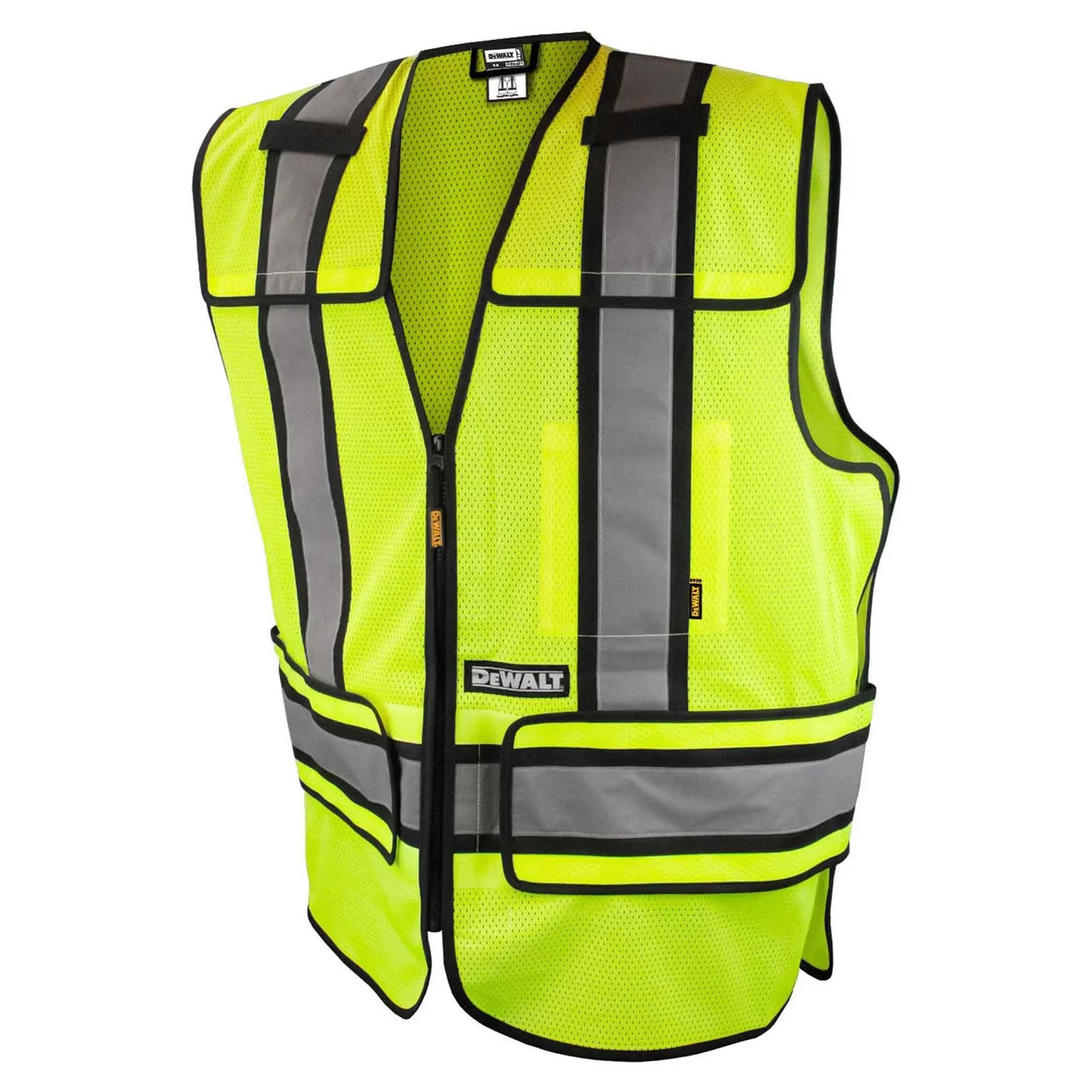 DeWALT DSV421-XL/3X Class 2 Adjustable Breakaway Safety Vest, 1/Each