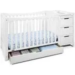 Graco - Remi 4-in-1 Convertible Crib and Changer - White