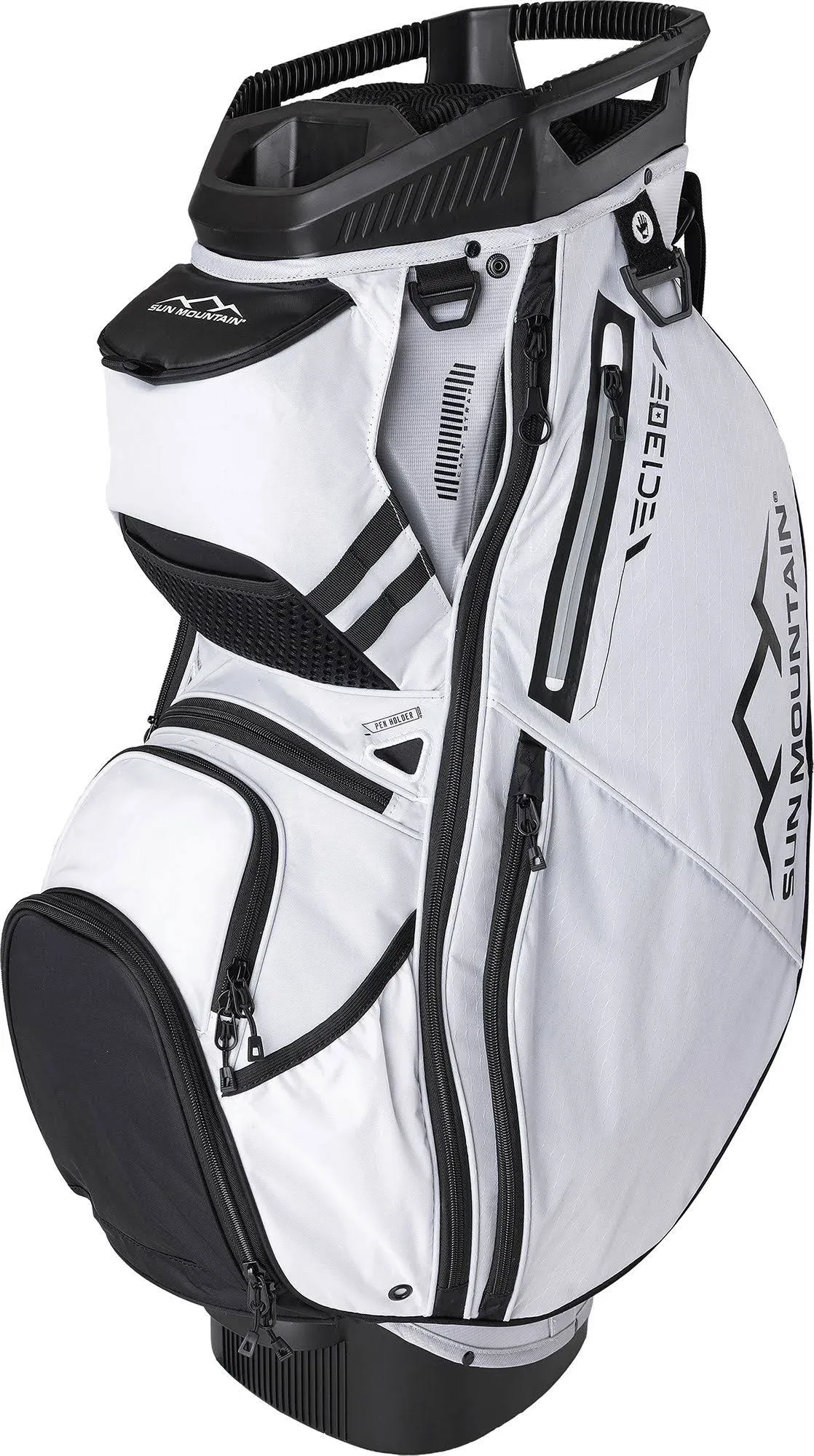 Sun Mountain 2024 C-130 Golf Cart Bag White/Black