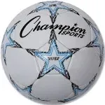 Champion Sports Viper Soccer Ball Size 5 White