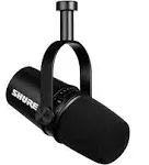 Shure MV7 USB Podcast Microphone - Black