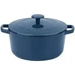 Cuisinart Chef's Classic Enameled Cast Iron 5-Quart Round Covered Casserole