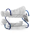 16in Two Shelf Iron Wire Dish Rack