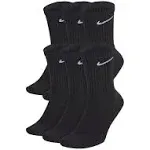 Nike Men's Everyday Cushion Crew Socks 6-Pack