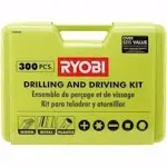 Ryobi 300 Piece Drill and Drive Kit