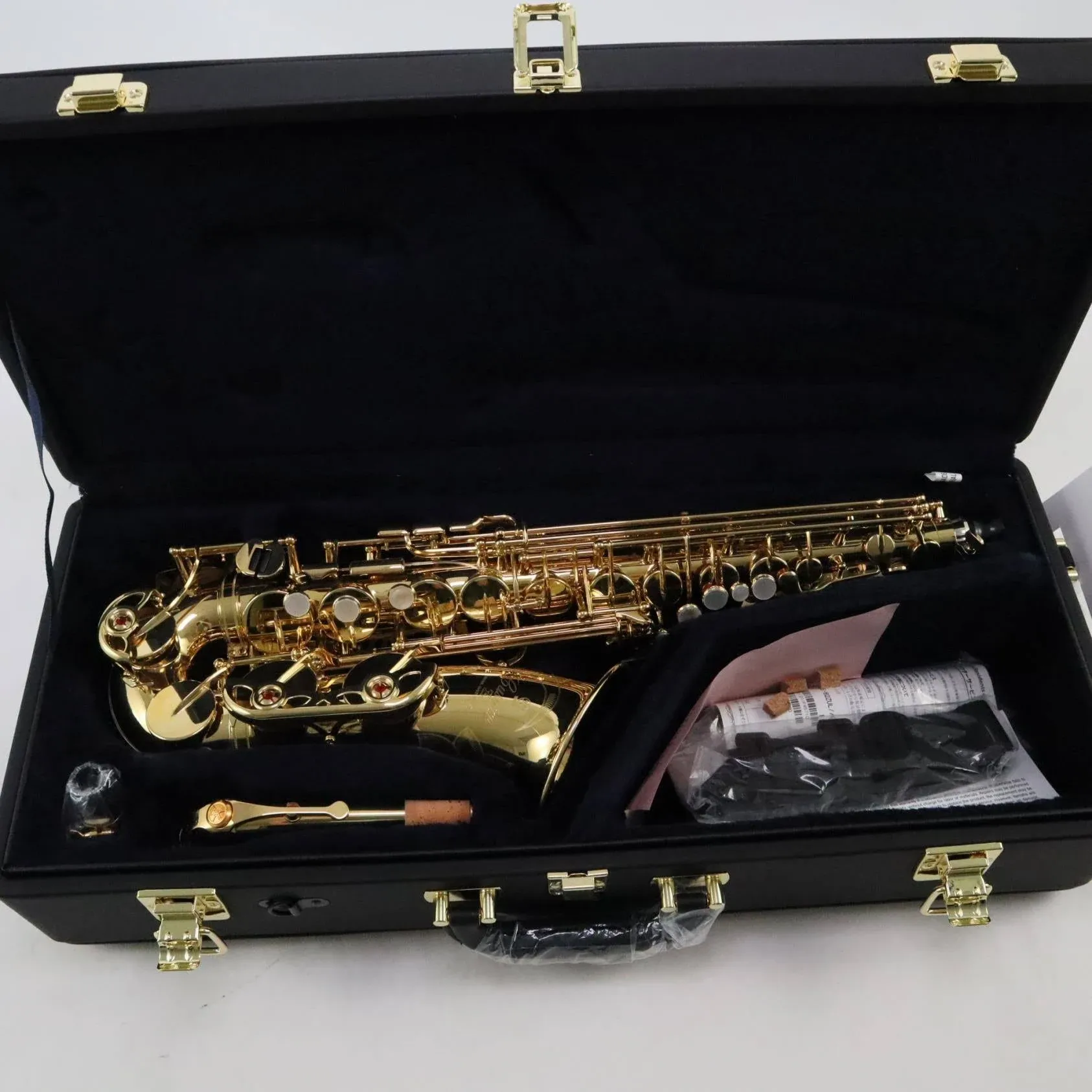 Yamaha YAS-82ZII Custom Z Alto Saxophone Un-lacquered