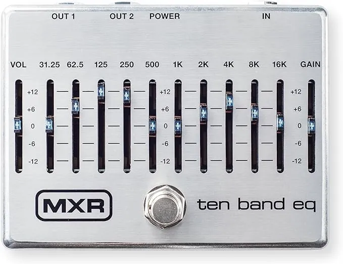 MXR M108S Ten Band EQ Guitar Effects Pedal