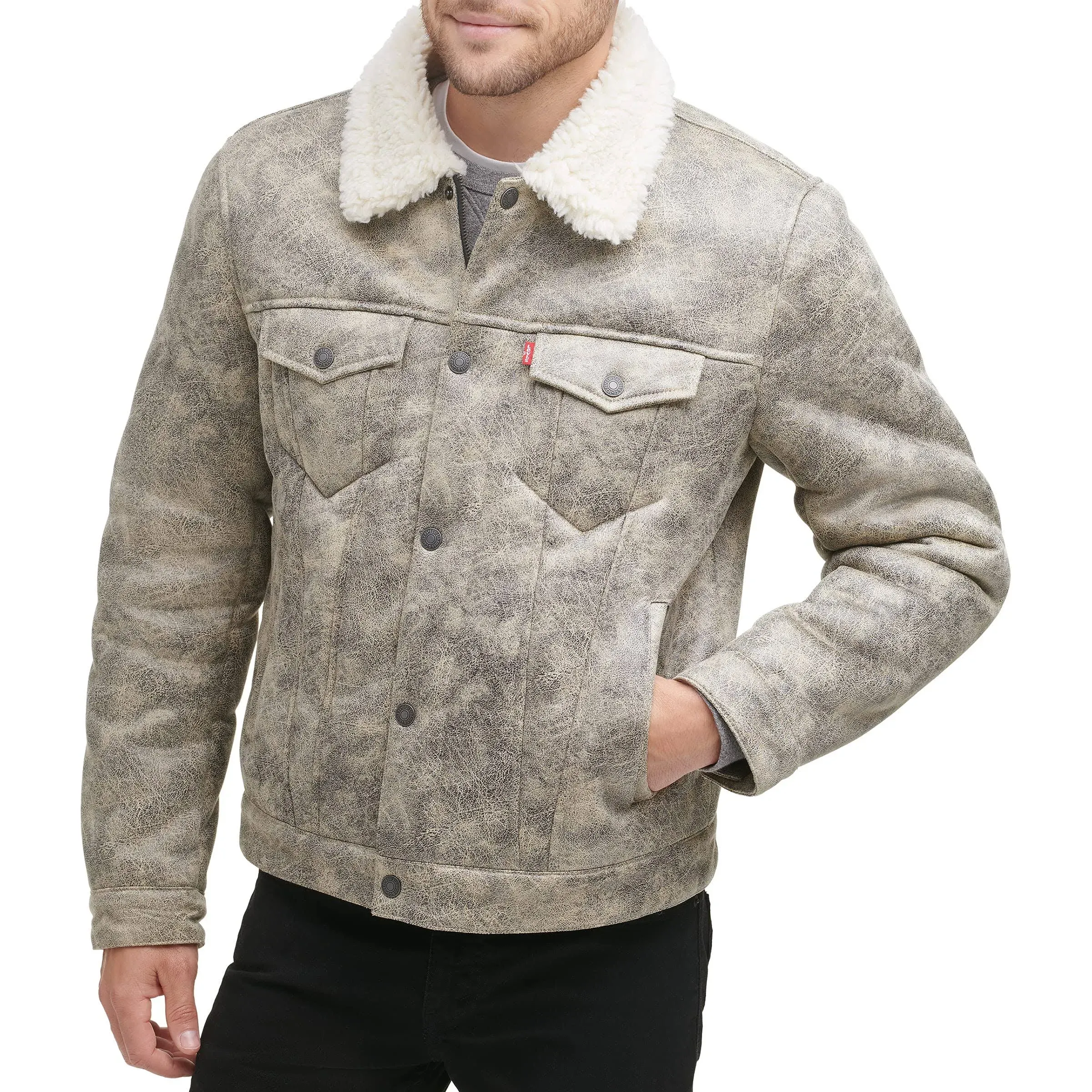 Levi&#039;s Men&#039;s Sherpa Lined Trucker Jacket - Choose SZ/color