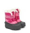 Kids' Snow Commander Insulated Waterproof Boot In Fucsia