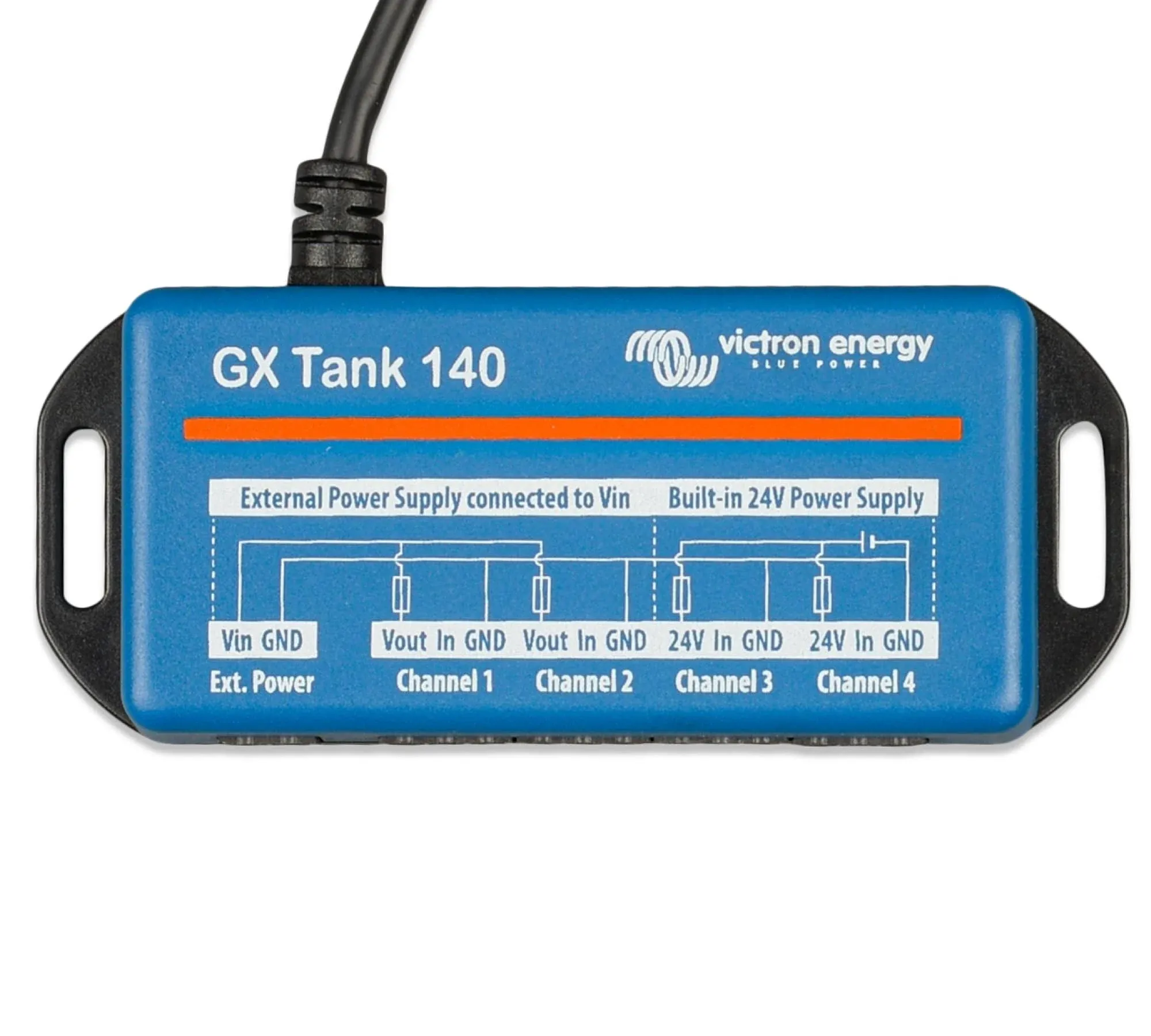 Victron GX Tank 140 Tank Monitoring f/4-20 MA, 1-10VDC Sensors - Monitors Up to 4 Sensors *Sensor Not Included [BPP920140100]