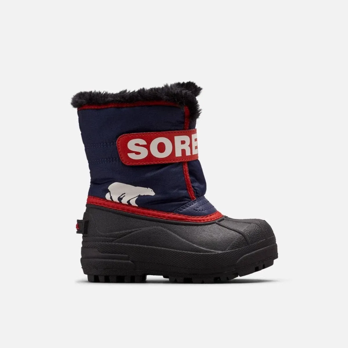 Sorel Kids' Snow Commander Boot, 11 / Nocturnal/Sail