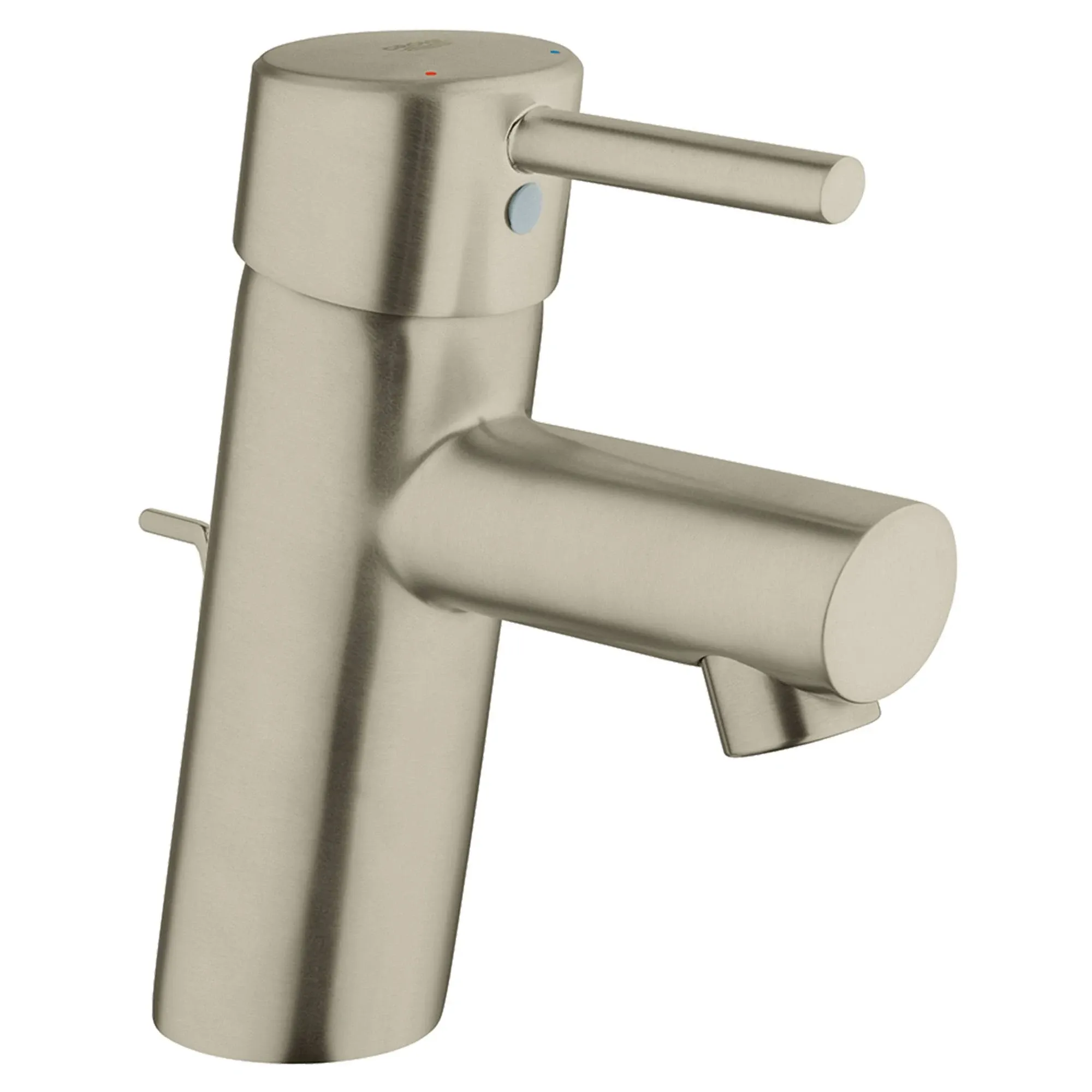 Grohe Concetto 1.2 GPM Single Handle Single Hole Bathroom Faucet with S Brushed ...