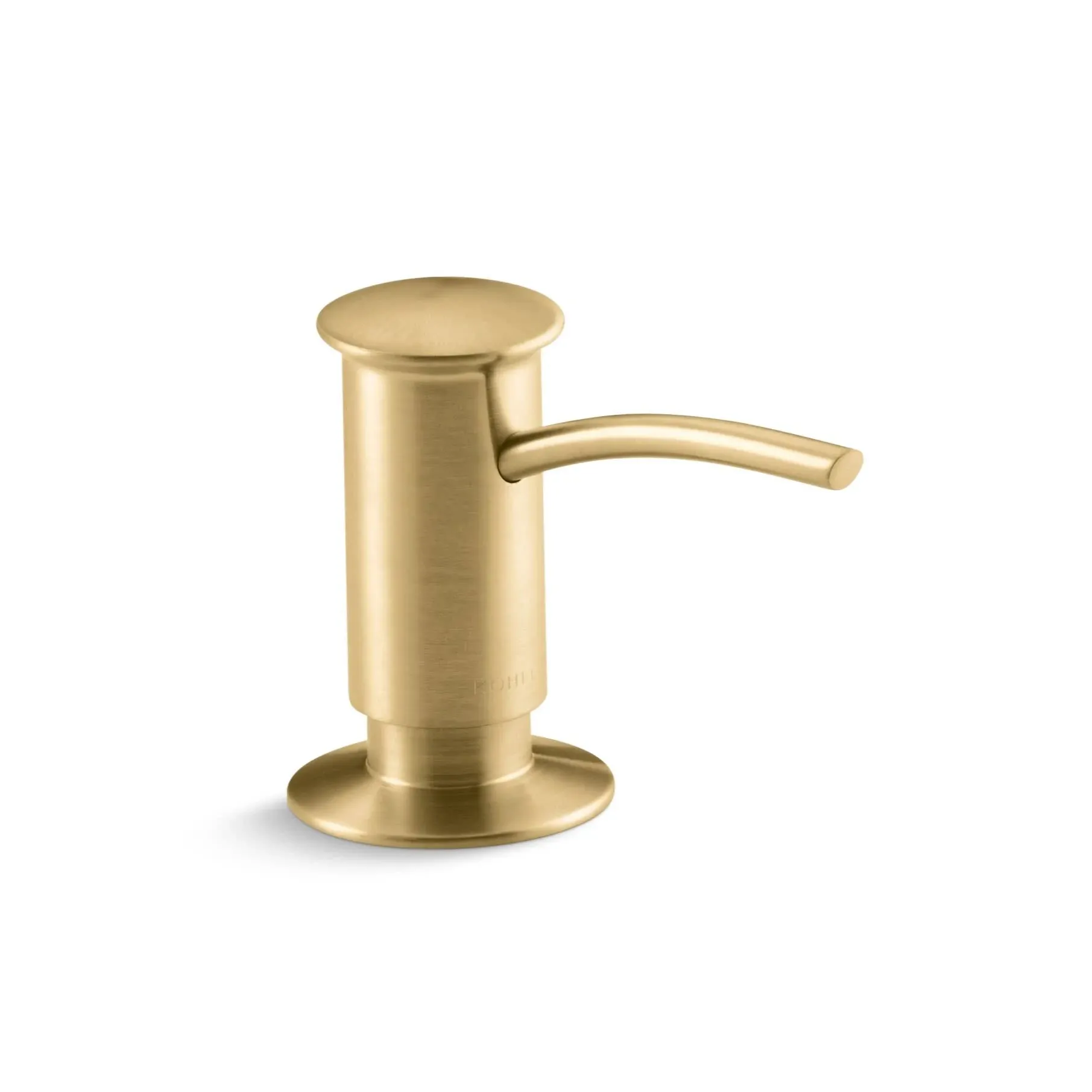 Kohler 1895-C Contemporary Design Soap/Lotion Dispenser - Vibrant Brushed Moderne Brass