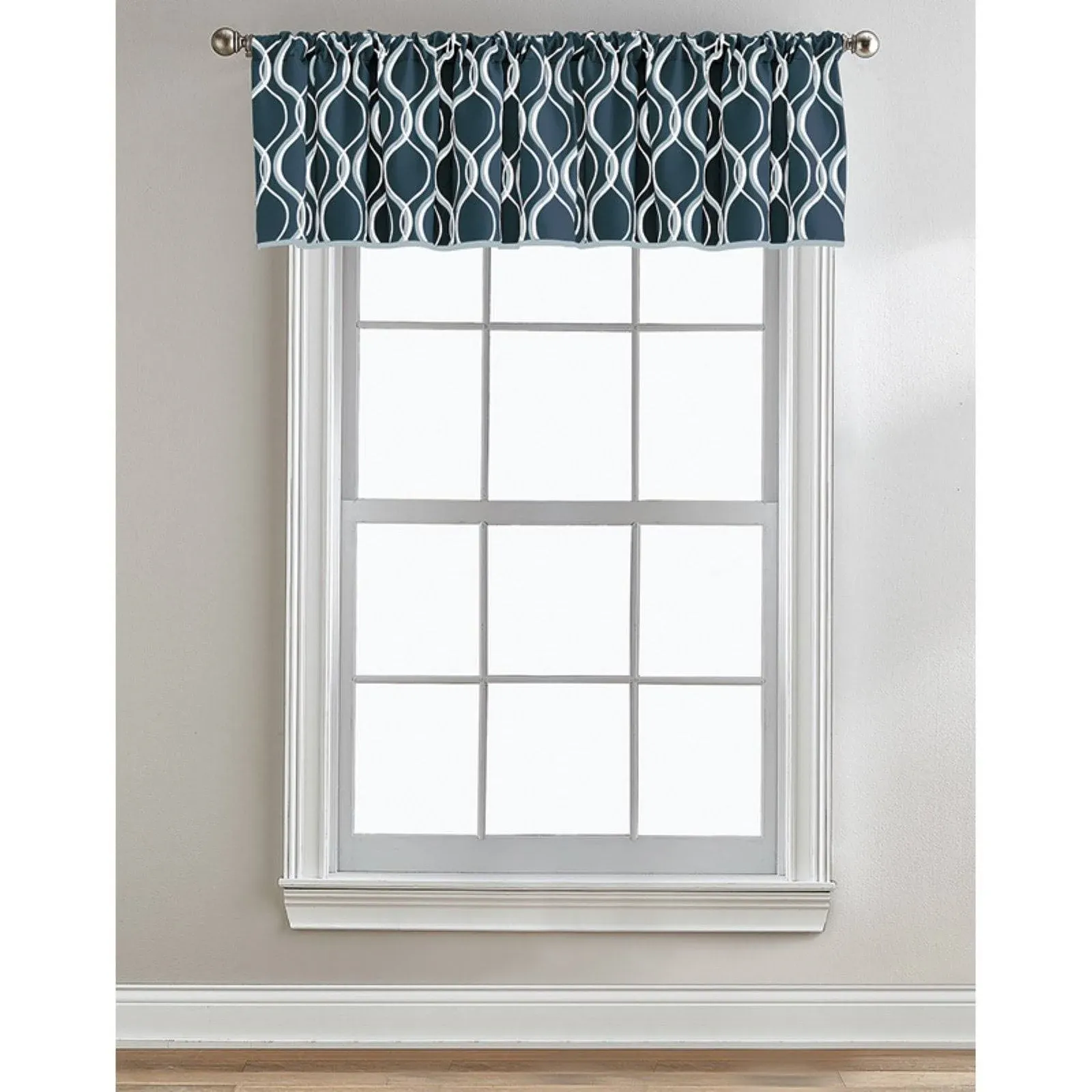 Curtainworks Morocco Valance - Navy