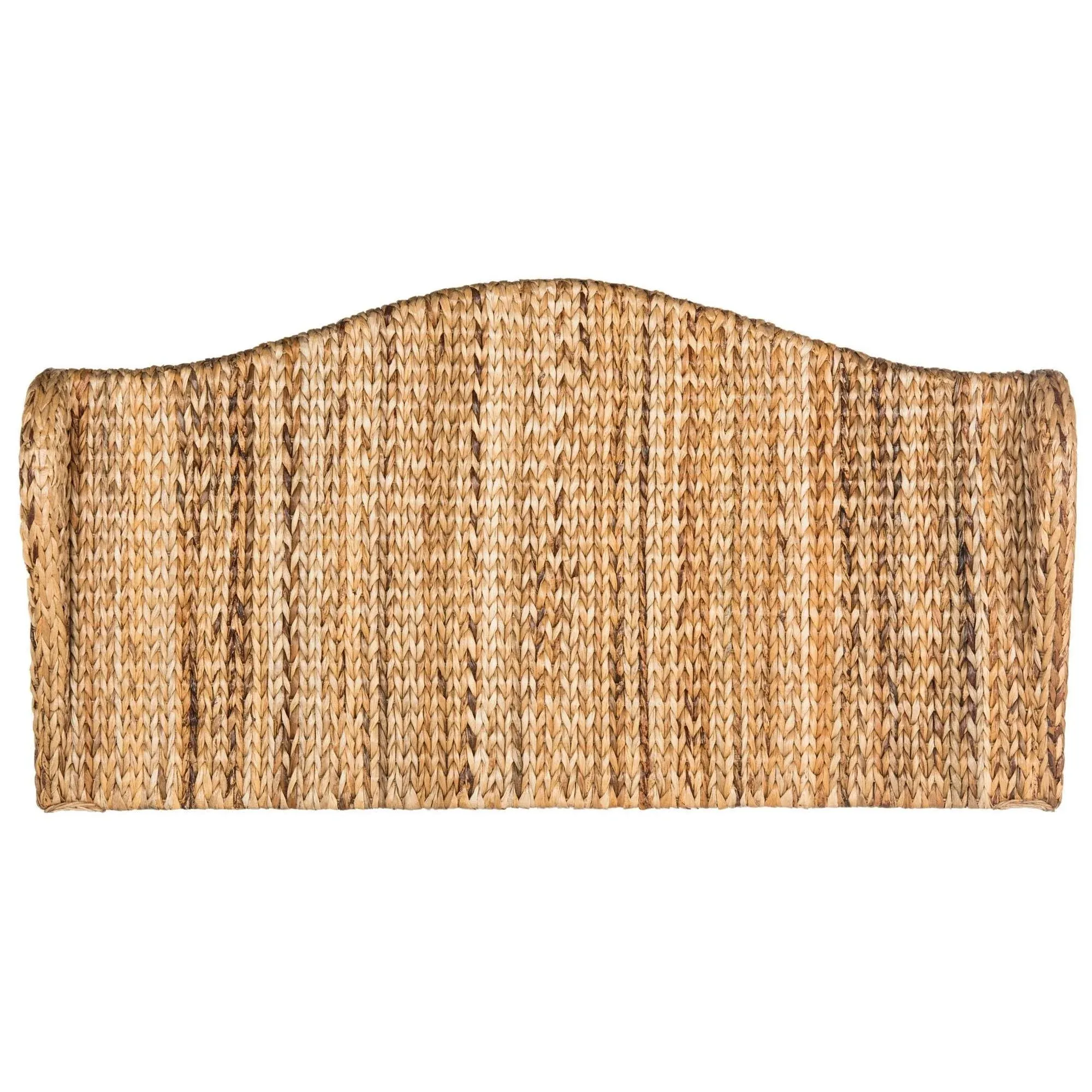 Safavieh Nadine Natural Woven Wingback Headboard (Full) Natural 58.2&#034; x 8&#034; x 55.