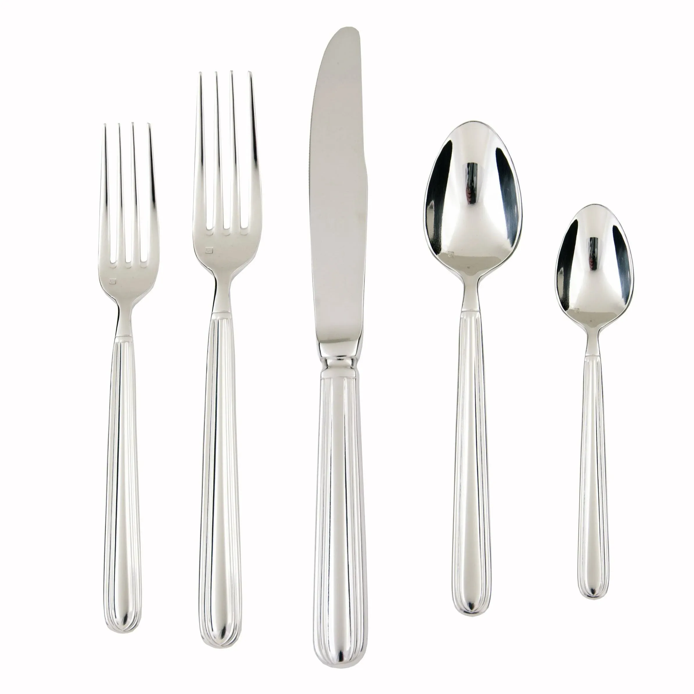 Fortessa Metropolitan 20-Piece 18/10 Stainless Steel Flatware Set