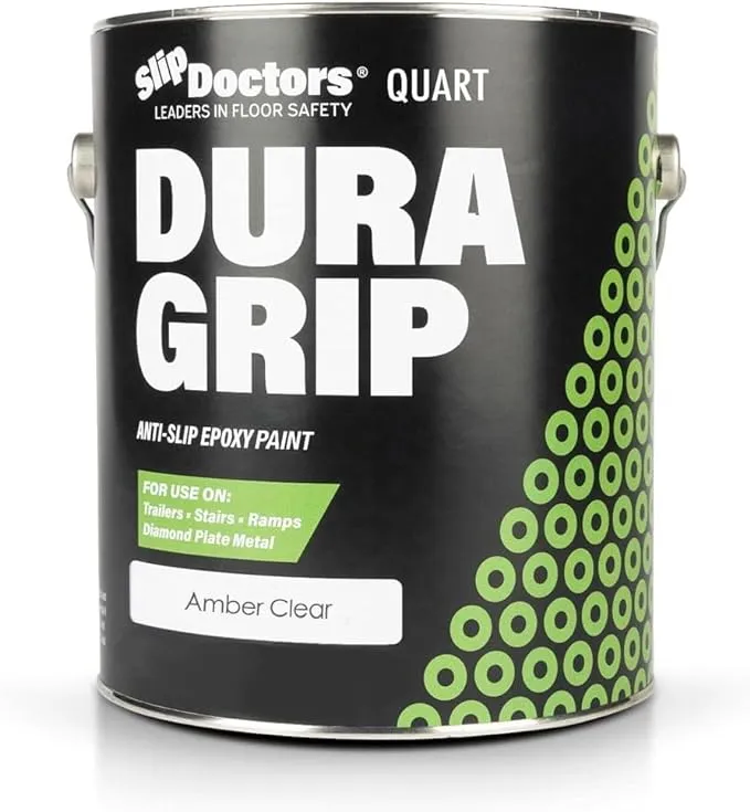 Dura Grip Antislip Paint for Concrete Wood Tile and Metal Nonskid Coat