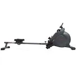 Sunny Health &amp; Fitness Magnetic Rowing Machine with 53.4&#034; Extended Slide Rail, F