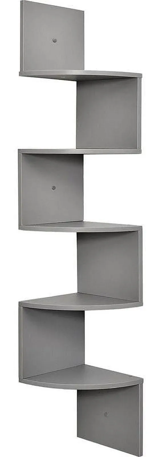 Greenco Corner Shelf 5 Tier Floating Shelves for Wall