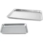 Nordic Ware Natural Aluminum Commercial Baker's Half Sheet and Baker's Quarter Sheet