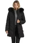 BINACL Women's Winter Warm Thicken Long Outwear Pockets Coat Parka Jacket XS-3XL