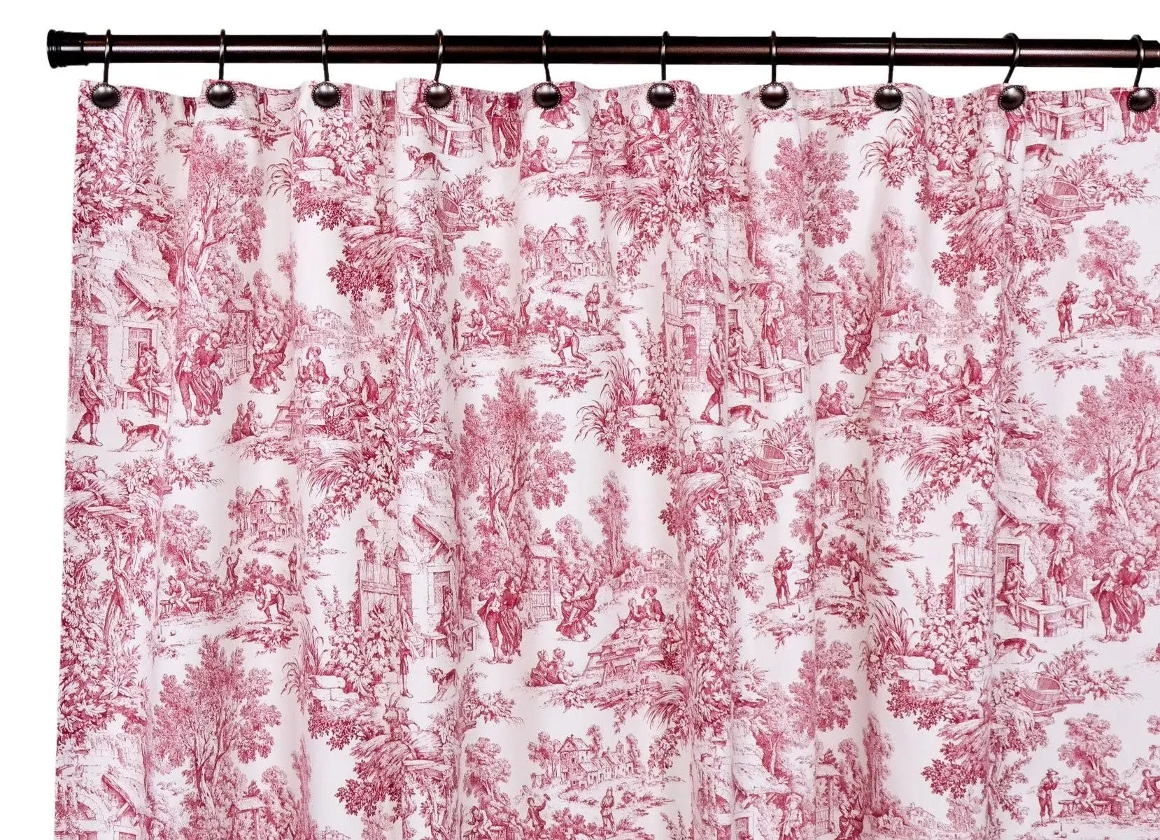 Ellis Curtain Victoria Park Toile Bathroom Shower Curtain