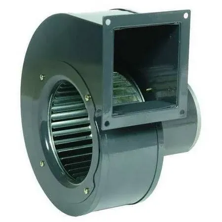 Dayton 1TDR4 Rectangular OEM Blower, 1670 RPM, 1 Phase, Direct, Rolled Steel