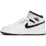 Air Jordan 1 Mid GS 'White Black'