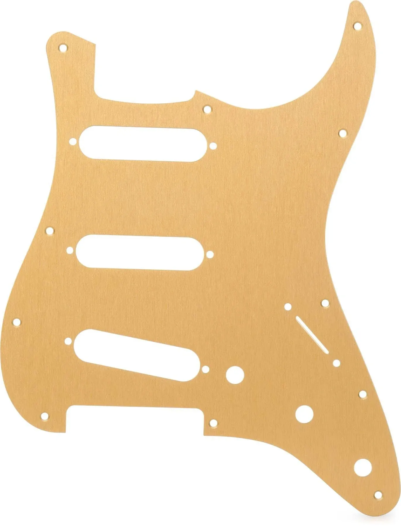 Fender Gold Anodized Stratocaster Pickguard - 11-Hole