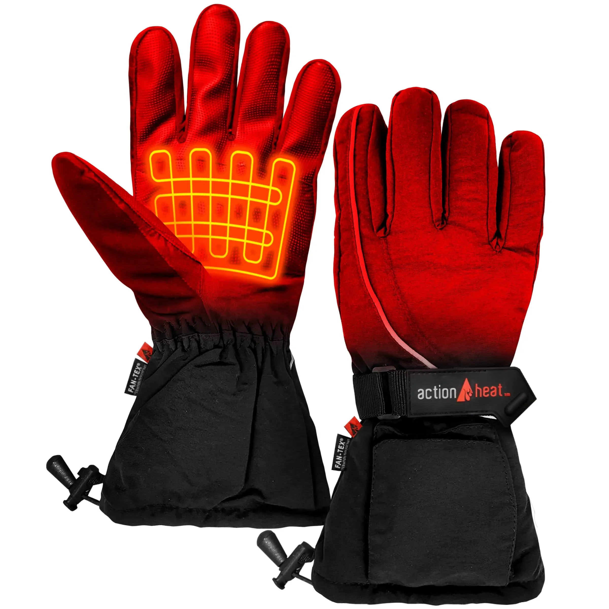 Men's ActionHeat AA Battery Snow Heated Gloves