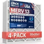 BNX TruFilter Air Filter Merv 13 Made IN USA