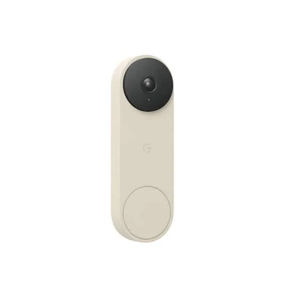 Google Nest Doorbell (Wired, Linen)