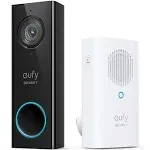 Eufy Security Wifi Video Doorbell 2K Resolution T8200 Real Time Response 24 VAC