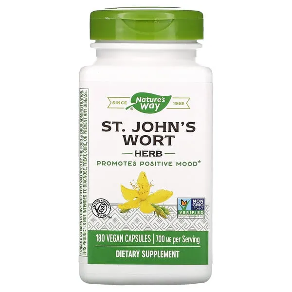 Nature's Way - St John's Wort Herb - 100 Capsules