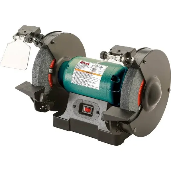 Grizzly Industrial G0865 - 8&quot; Bench Grinder with LED Lights