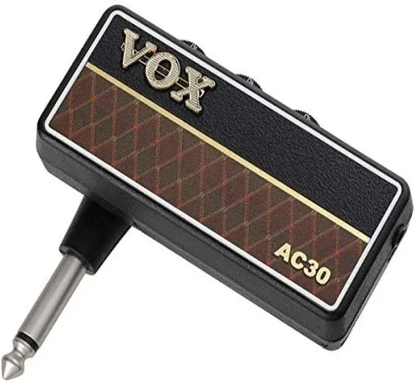 VOX AP2AC amPlug 2 AC30 Guitar/Bass Headphone Amplifier &lt;br/&gt; Headphone Guitar Amplifier with 3 Amp Modes, 9 Selectable Effects, Tremolo Circuit, Speaker Cabinet Emulation, and Aux In Jack