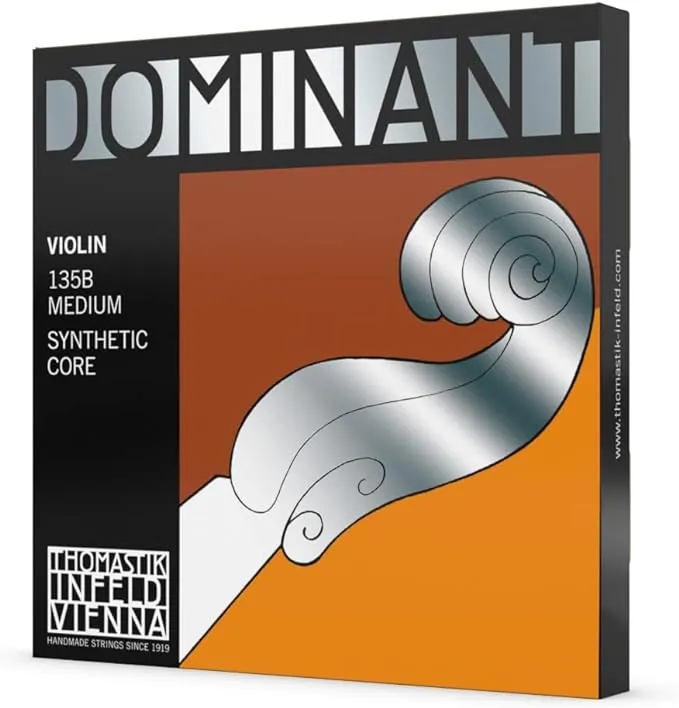 Thomastik Dominant Set Violin 135B Medium Tension