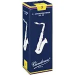 Vandoren SR223 Traditional BB Tenor Sax Reeds - Strength 3.0 (Box of 5)